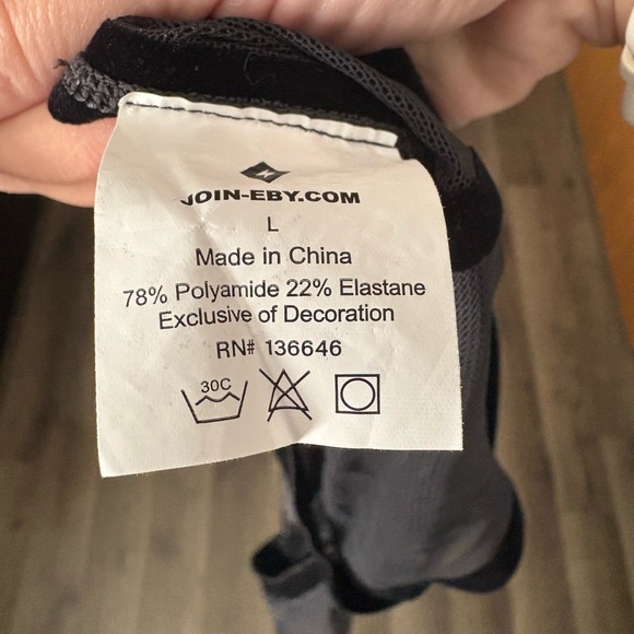 Sheer Black Mesh Bralette - EBY - Picture 5 of 5